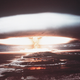MURUROA ATOLL, FRANCE: Picture taken in 1971, showing a nuclear explosion in Mururoa atoll. (Photo credit should read AFP/Getty Images)